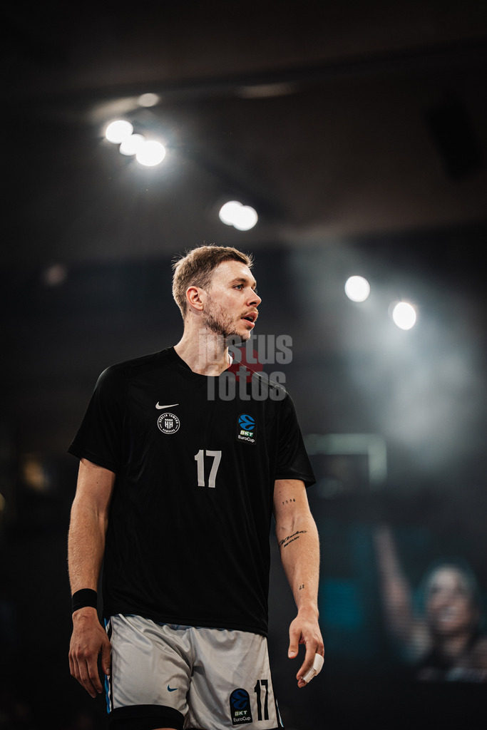 Basketball | Männer | Saison 2025/2026 | BKT EuroCup | Veolia Towers Hamburg vs. Bahcesehir College Istanbul | 14.10.2025 | Jan Niklas Wimberg (#17, Veolia Towers Hamburg)
