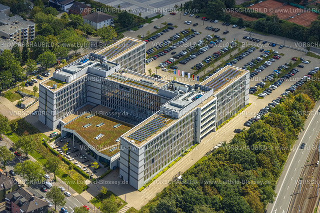 Bochum230802440 | Luftbild, Vonovia Firmenzentrale, Wiemelhausen, Bochum, Ruhrgebiet, Nordrhein-Westfalen, Deutschland