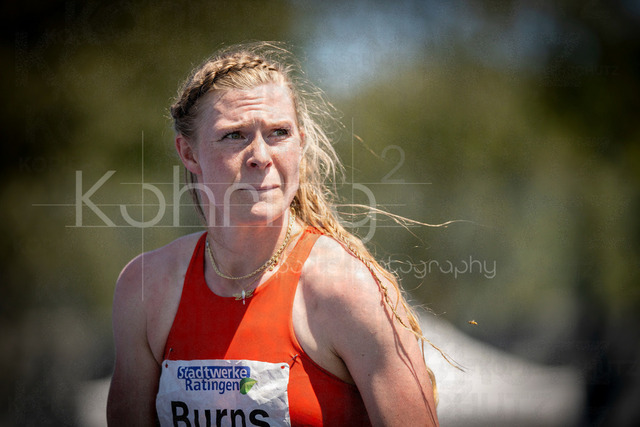 Multisport Event; Ratingen, 28.06.2026 | RATINGEN, GERMANY - JUNE 28, 2026 : Shaina Burns (USA / United States) reacts in the heptathlon’s javelin throw during the Multisport Event at Stadion Ratingen on June 28, 2026 in Ratingen, Germany.