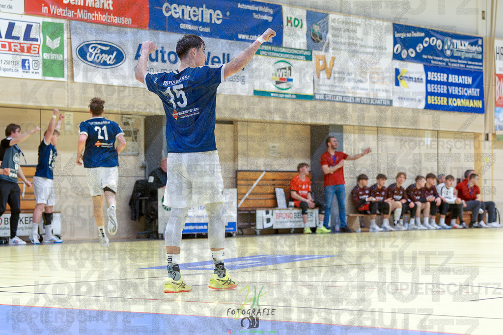 Jugendbundesliga A-Jugend; HSG Dutenhofen/Münchh. - HSG Rodgau Nieder-Roden | Jugendbundesliga A-Jugend; HSG Dutenhofen/Münchh. - HSG Rodgau Nieder-Roden am 07.12.2024 in Dutenhofen (Sporthalle Dutenhofen)Photo © 2024 - Jörg Heinrich - Realisiert mit Pictrs.com