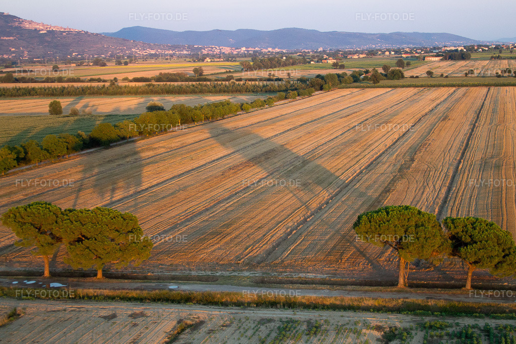 Luftbild: Ortsansicht in Castroncello im Bundesland Toscana in Italien. Foto: IMG_43882.jpg vom 29.07.2011 durch Werner Riehm/FLY-FOTO.de