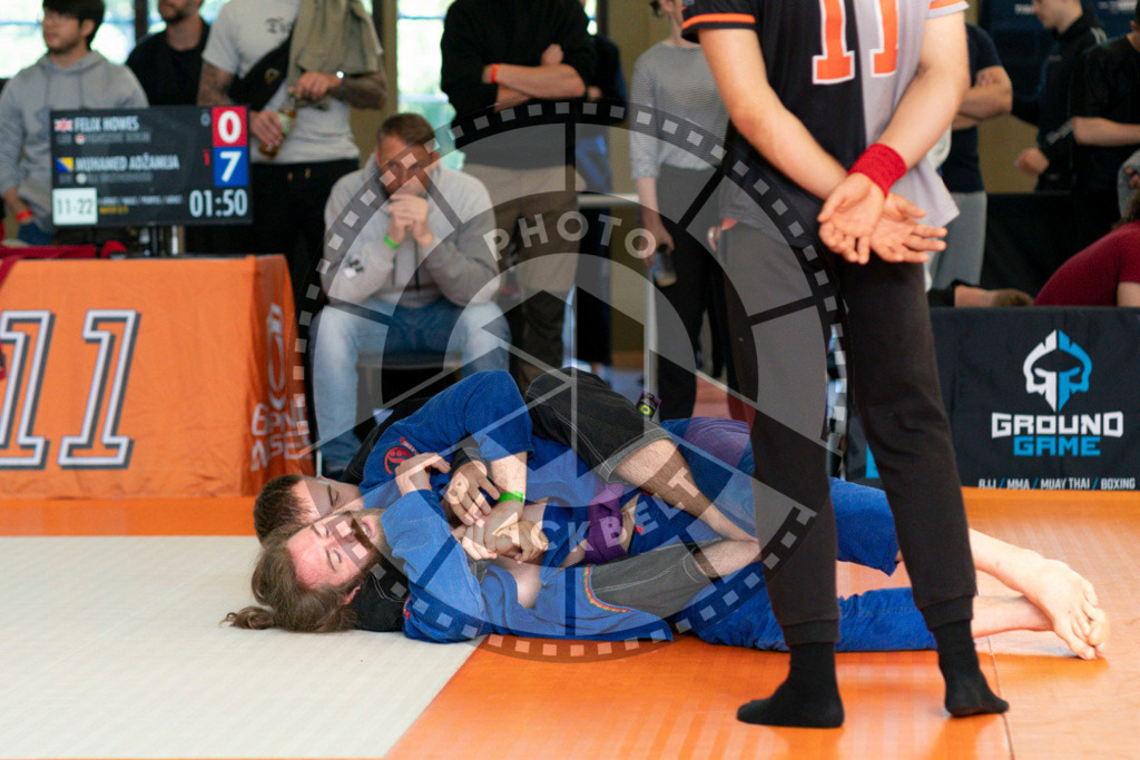 20240915PBB1223 | Athletes compete during the Grappling Industries’ grappling and Brazilian jiu-jitsu competition in Berlin, on September 15, 2024.