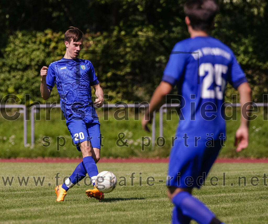 2023-09-02_011_SG_Markt_Schwaben_gegen_TSV_Hohenbrunn | Markt Schwaben, Deutschland, 02.09.2023:
Fußball, Kreisklasse 2023 / 2024, 3. Spieltag, (SG) Markt Schwaben gegen TSV Hohenbrunn, Endergebnis: 2:0

Felix Ballhorn (TSV Hohenbrunn, #20)

Foto: Christian Riedel / fotografie-riedel.net