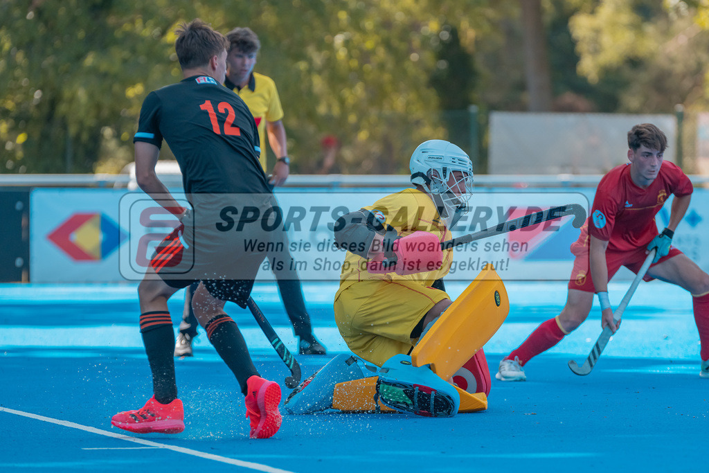 HK_20230711_101221 | Euro Hockey MU18 Spain vs Netherlands Championship Girls &amp; Boys am 11.7.2023 CHTC , Krefeld ,