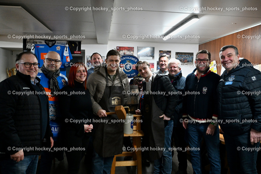 ESC Steindorf vs. ESV Ferlach  | VIP Raum Bieranstich ESC Steindorf, ESC Steindorf vs. ESV Ferlach , ESC Steindorf vs. ESV Ferlach  am 15.02.2026 in Steindorf (Ossiachersee Halle), Austria, (Photo by Bernd Stefan)