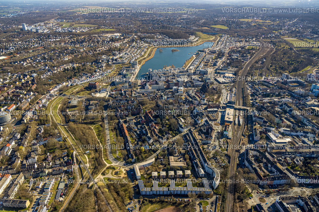 Dortmund250300454 | Luftbild, Phoenix-See und Eigenheim Wohnsiedlung, Hörde, Dortmund, Ruhrgebiet, Nordrhein-Westfalen, Deutschland