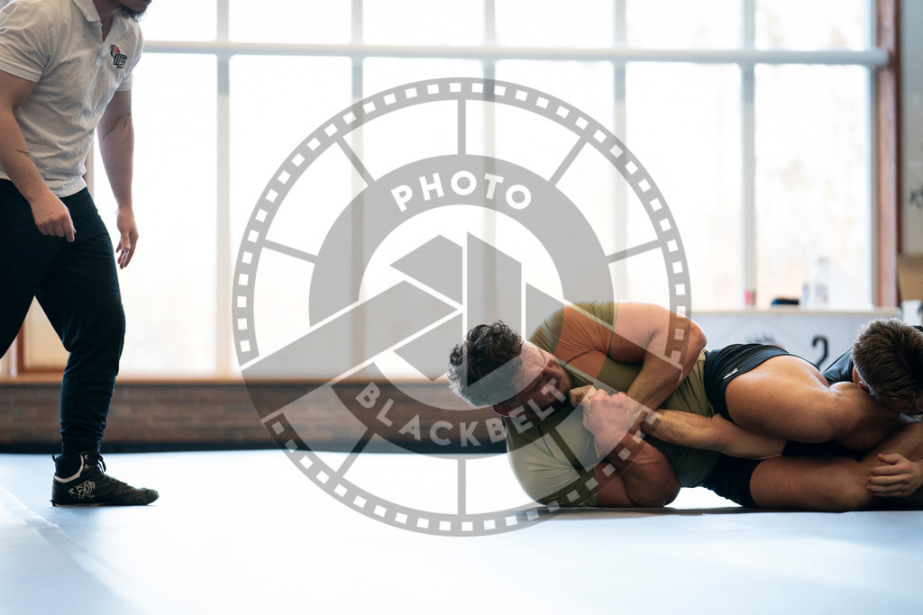 20240309PBB7735 | Fighters compete during the International Luta Livre (ILLCS) Spring Championship in Hannover, Germany, on March 9, 2024.