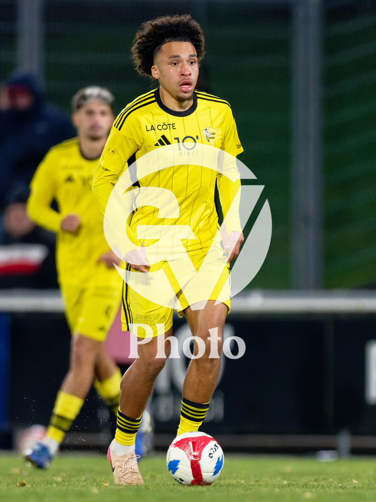 dieci Challenge League - FC Stade Nyonnais v FC Vaduz |  during the dieci Challenge League match between FC Stade Nyonnais and FC Vaduz at Centre sportif de Colovray in Nyon, Switzerland
