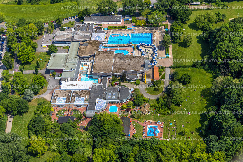 Herne220503125 | Luftbild, LAGO Die Therme, Wellness Center im Revierpark Gysenberg, Börnig, Herne, Ruhrgebiet, Nordrhein-Westfalen, Deutschland