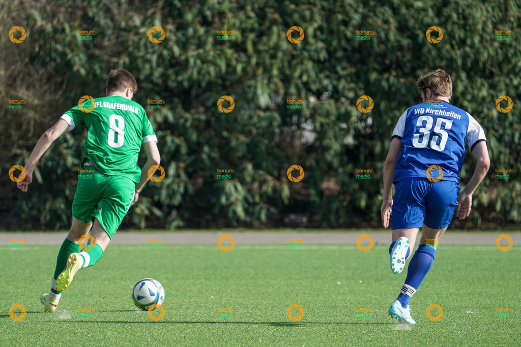VfB Kirchhellen II vs VfL Grafenwald II - Derby 08.03.2026 | Foto: Daniel Böhm | bonum.media - Realisiert mit Pictrs.com