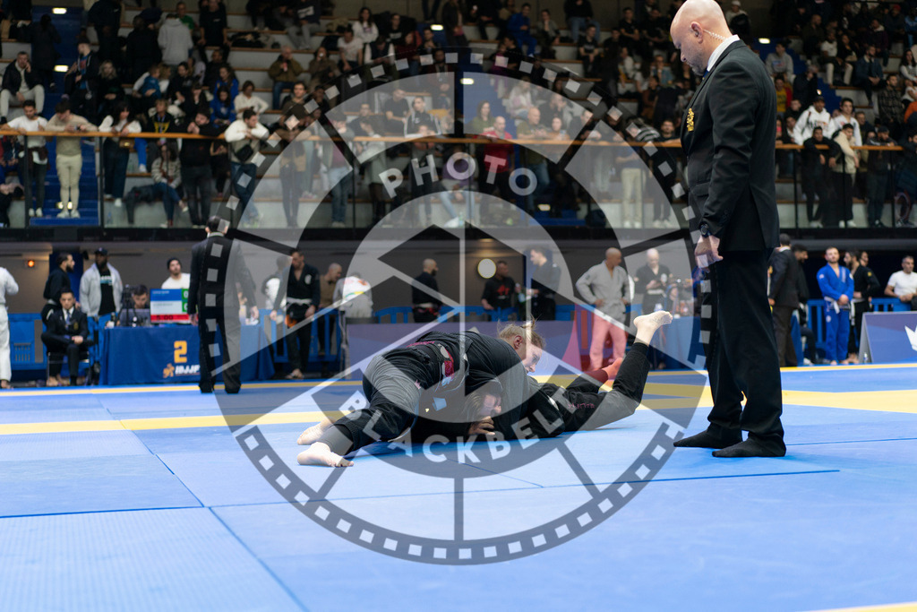 20240119PBB2660 | Fighters compete during the IBJJF European Championship in Paris, France, on January 19, 2024.