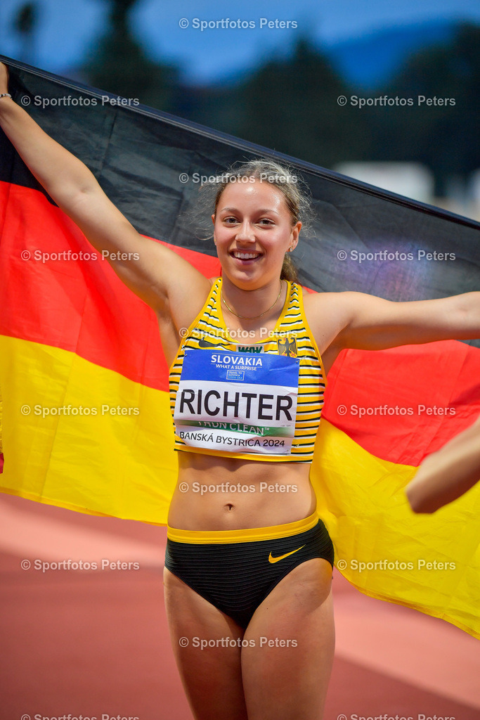 U18 EM - Tag 3_Pauline Richter_7 | U18-EM am 20.07.2024 in Banska BrysticaFoto: DLV/Kai Peters - Realisiert mit Pictrs.com
