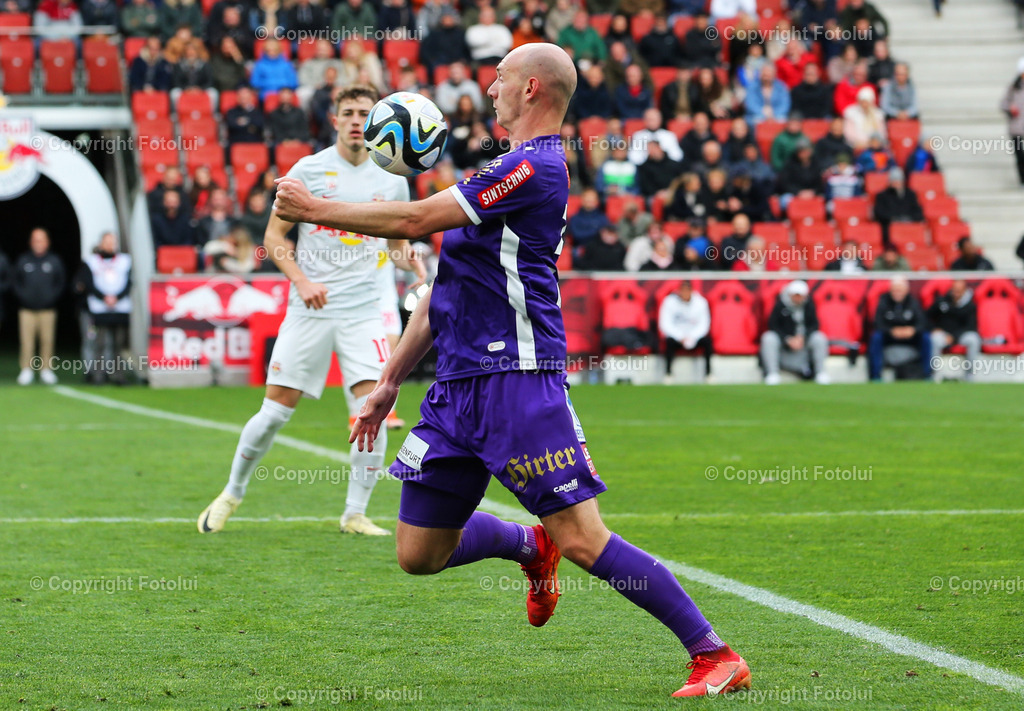 A_LUI_21042024_23 | SPORT,FUSSBALL.ADMIRAL BUNDESLIGA RED BULL SALZBURG-AUSTRIA KLAGENFURT. 21.04.2024 IM BILD:  NICOLAS WIMMER  (KLAGENFURT) FOTO.FOTOLUI/MW