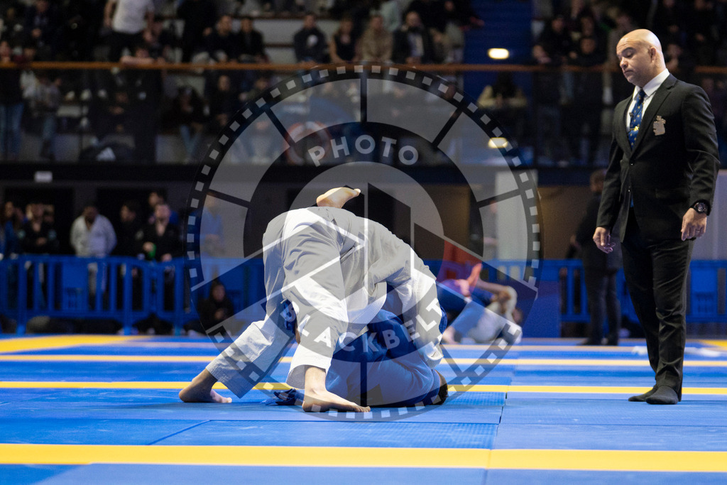 20240119PBB0926 | Fighters compete during the IBJJF European Championship in Paris, France, on January 19, 2024.