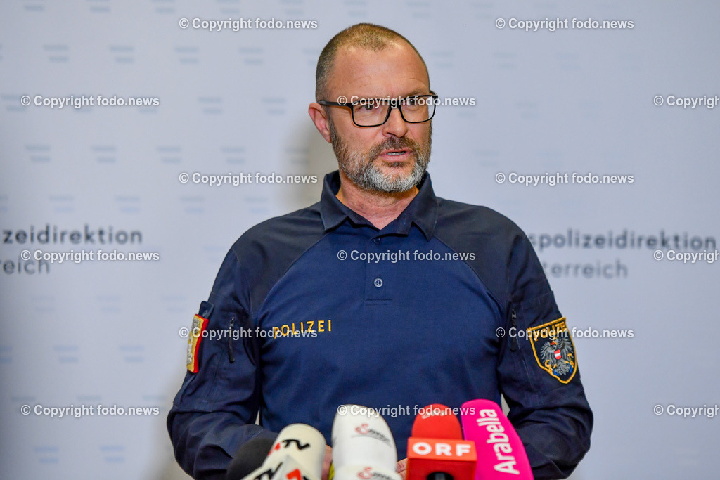 Landespolizeidirektion Oberoesterreich_ Pressekonferenz Festnahme Mordversuch Linz-Kleinmuenchen_ 09.01.2023-13 | 09.01.2023, Landespolizeidirektion Oberoesterreich, AUT, Pressekonferenz Festnahme Mordversuch Linz-Kleinmuenchen, im Bild Andreas Pilsl (Landespolizeidirektor Ooe)