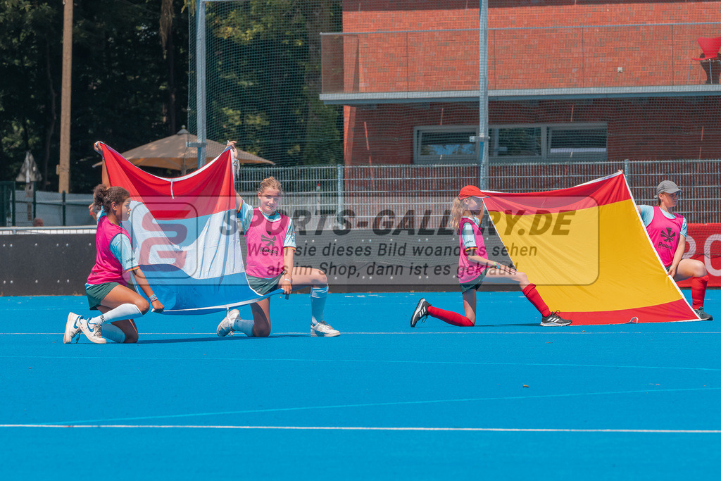 HK_20230711_101055 | Euro Hockey WU18 Spain vs Netherlands Championship Girls &amp; Boys am 11.7.2023 CHTC , Krefeld ,