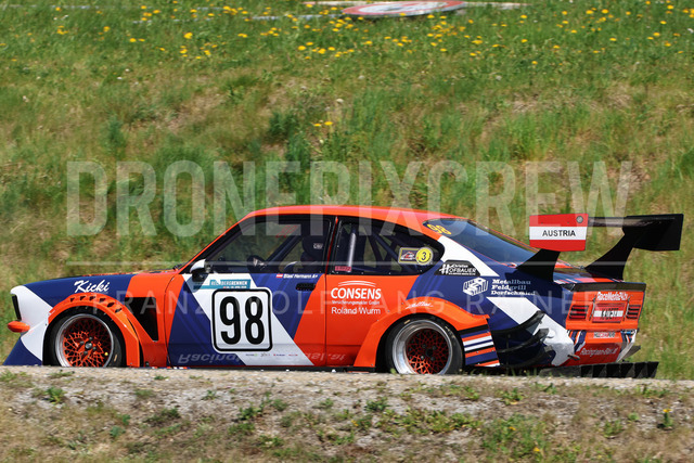 FIA European Hill Climb Championship – Rechberg 2026 | FIA European Hill Climb Championship at Rechberg, held from 24 to 26 April 2026 near Tulwitz, Styria, Austria. The image shows Hermann BLASL (AUT) Opel Kadett C Coupe 16V.