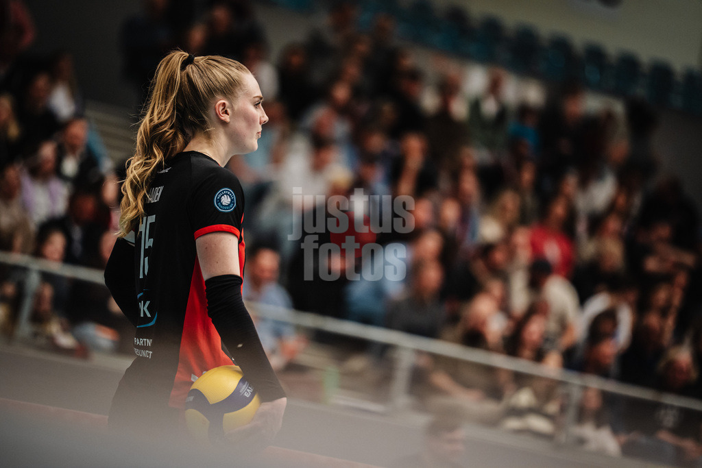 Volleyball | Frauen | Saison 2025/2026 | Volleyball Bundesliga | ETV Hamburger Volksbank Volleys vs. VC Wiesbaden | 14.03.2026 | Alexa Sophie Thaden (#15, ETV Hamburger Volksbank Volleys)