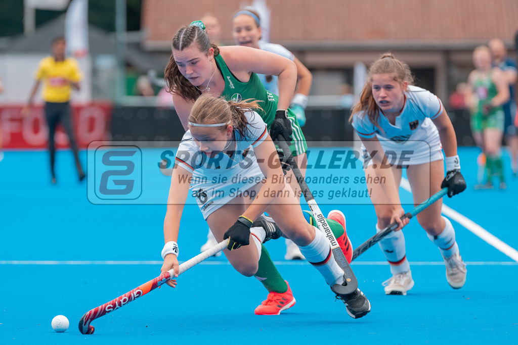 HK_20230713_102156 | Euro Hockey WU18 Germany vs Ireland Championship Girls &amp; Boys am 13.7.2023 CHTC , Krefeld ,