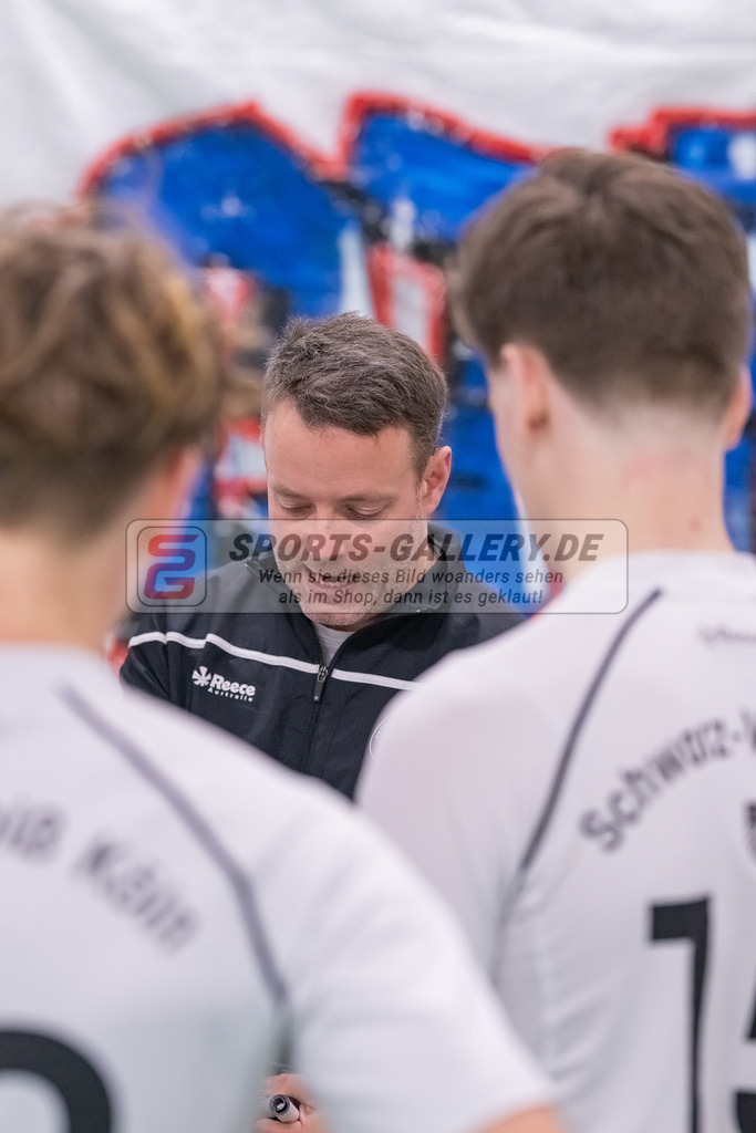 HK_20230304_105414 | Deutsche Meisterschaft MU16 Schwarz-Weiß Köln - Zehlend. Wespen  am 4.3.2023 RWK, Köln ,