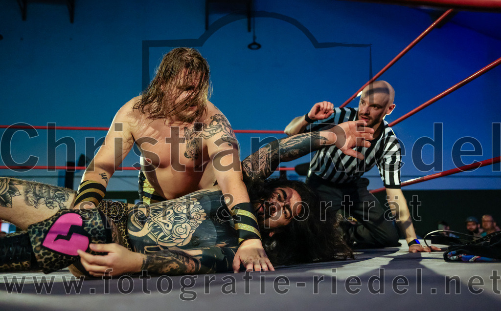 2023-08-12_058_EWS_Wrestling_ERDING | Erding, Deutschland, 12.08.2023:
Wrestling, Saison 2023, EWS Wrestling ERDING

Foto: Christian Riedel / fotografie-riedel.net