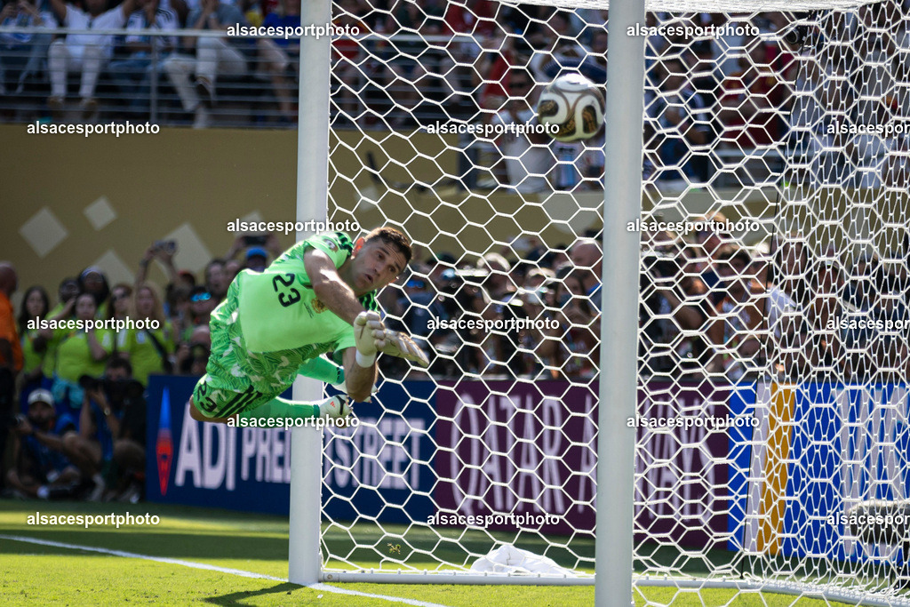 FOOTBALL : Argentine vs Espagne – Finale de la Coupe du Monde FIFA 2026. New York New Jersey Stadium, East Rutherford, New Jersey, États-Unis. 19/07/2026. | Emiliano Martínez #23 (Argentine)
