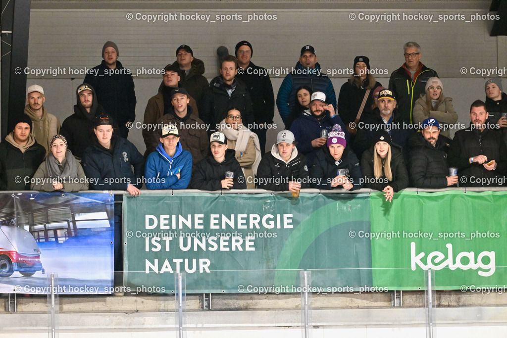 ESC Steindorf vs. EC Hornets Spittal 20.2.2024 | Besucher Ossiachersee Halle, ESC Steindorf vs. EC Hornets Spittal 20.2.2024, ESC Steindorf vs. EC Hornets Spittal 20.2.2024 am 20.02.2024 in Steindorf (Ossiachersee Halle), Austria, (Photo by Bernd Stefan)