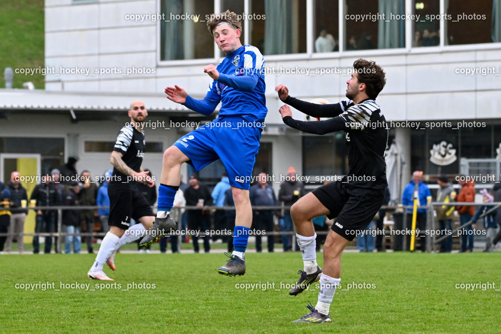 MSC Magdalen vs. SV Wernberg | #2 Samuel Hofer SV Wernberg, #16 Filip Krnjic MSC Magdalen, MSC Magdalen vs. SV Wernberg, MSC Magdalen vs. SV Wernberg am 10.11.2024 in Magdalen (Sportplatz Magdalen), Austria, (Photo by Bernd Stefan)