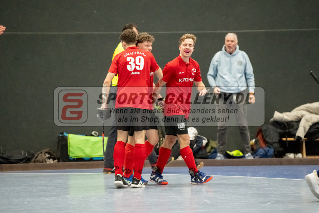 HK_20250201_102175 | 2. Bundesliga Halle Herren Düsseldorfer HC - Club Raffelberg am 1.2.2025 Halle am Seestern, Düsseldorf ,