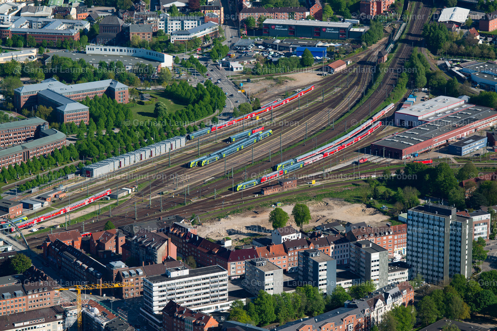 3802079 | Gleisanlagen und Bahnbetriebswerk in Kiel,