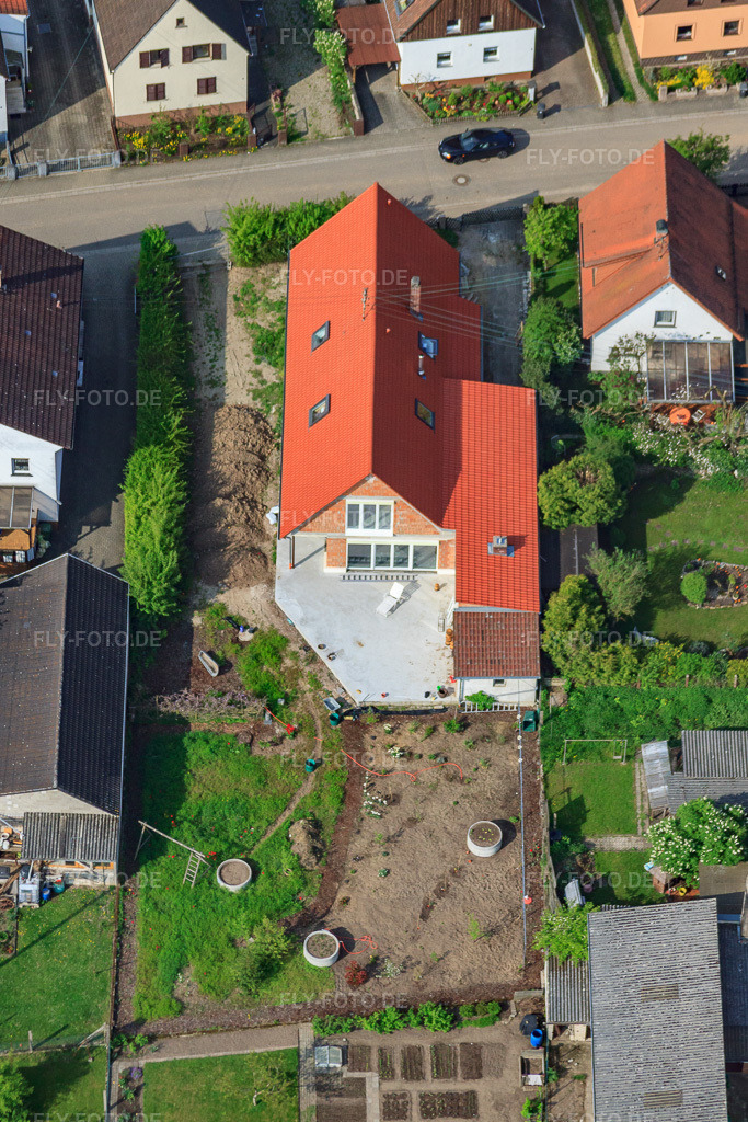 Luftbild: Waldstr in Kandel im Bundesland Rheinland-Pfalz in Deutschland. Foto: IMG_26369.jpg vom 27.04.2010 durch Werner Riehm/FLY-FOTO.de