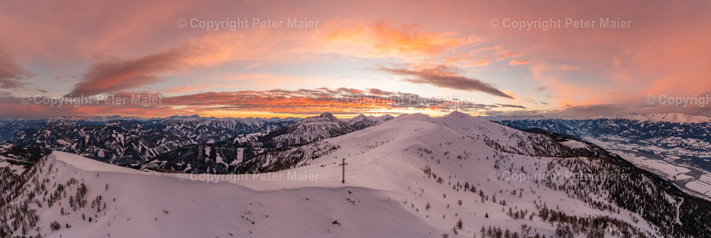 Goldeck_Sonnenuntergang_Winter-4 | piet_flosse