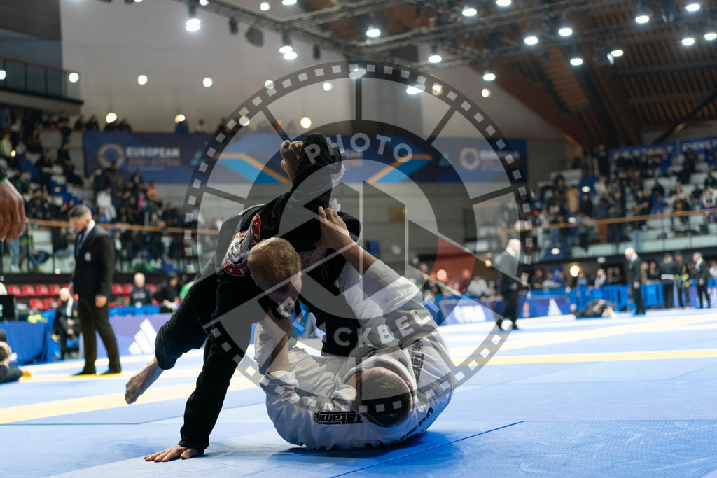 20240119PBB2432 | Fighters compete during the IBJJF European Championship in Paris, France, on January 19, 2024.