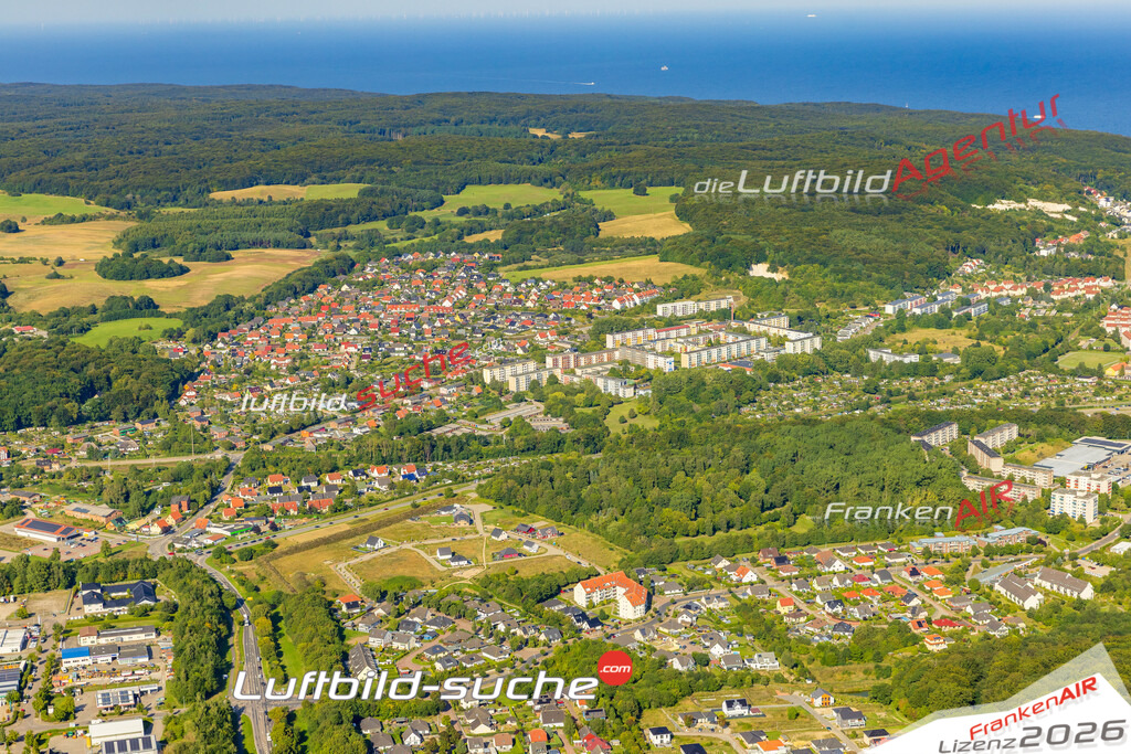 Luftbild Vs Google Maps  Lancken  Sassnitz -Das Luftbild wurde 2025 vom UL-Flugzeug heraus erstellt ( keine Drohnenluftbilder ) - Hochauflösende Luftaufnahme -Nicht vergleichbar mit Google Maps oder Satelittenbilder- Die Geschenkidee !Mit Lizenz und Bildrechte bestellbar