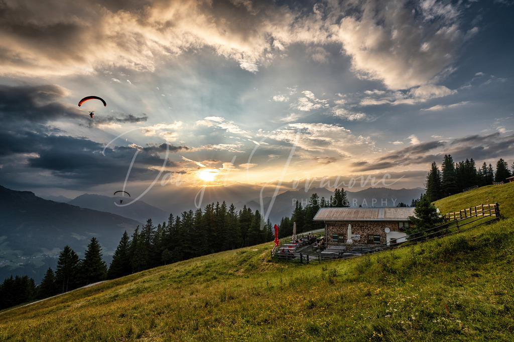 Patscher Alm | Sonnenuntergang Patscher Alm