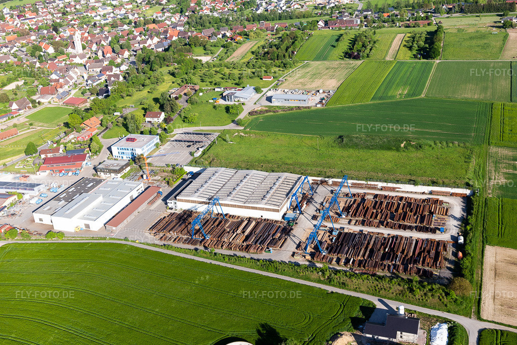 Luftbild: Sülzle Nutzeisen im Ortsteil Bergfelden in Sulz im Bundesland Baden-Württemberg in Deutschland. Foto: IMG_114757.jpg vom 31.05.2019 durch Werner Riehm/FLY-FOTO.de