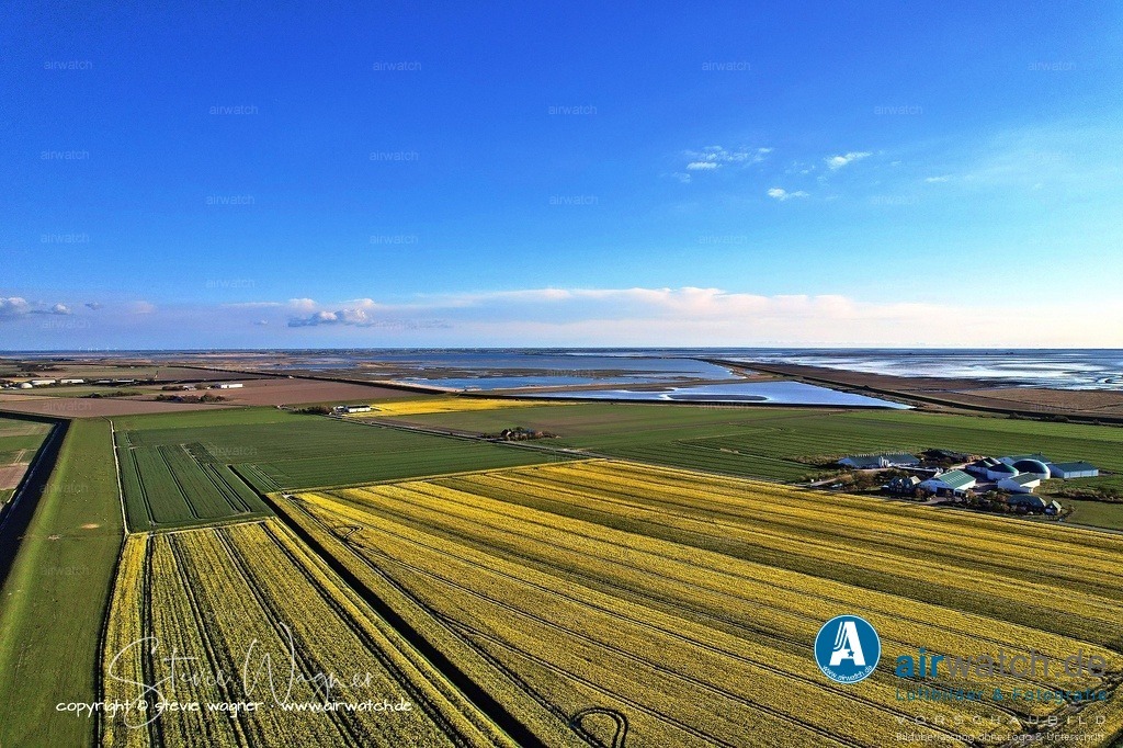 Windpark Reussenköge - Bürgerwindpark Reußenköge | Entdecken Sie atemberaubende Luftbilder und Fotografien auf airwatch.de - Tauchen Sie ein in eine Welt voller faszinierender Aufnahmen aus der Vogelperspektive.