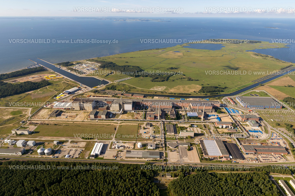 Greifswald12084177Lubmin | Reaktorhaus ehemaliges Kernkraftwerk Lubmin Atomkraftwerk,  Rubenow, Greifswalder Bodden, Mecklenburg-Vorpommern, Deutschland, Europa