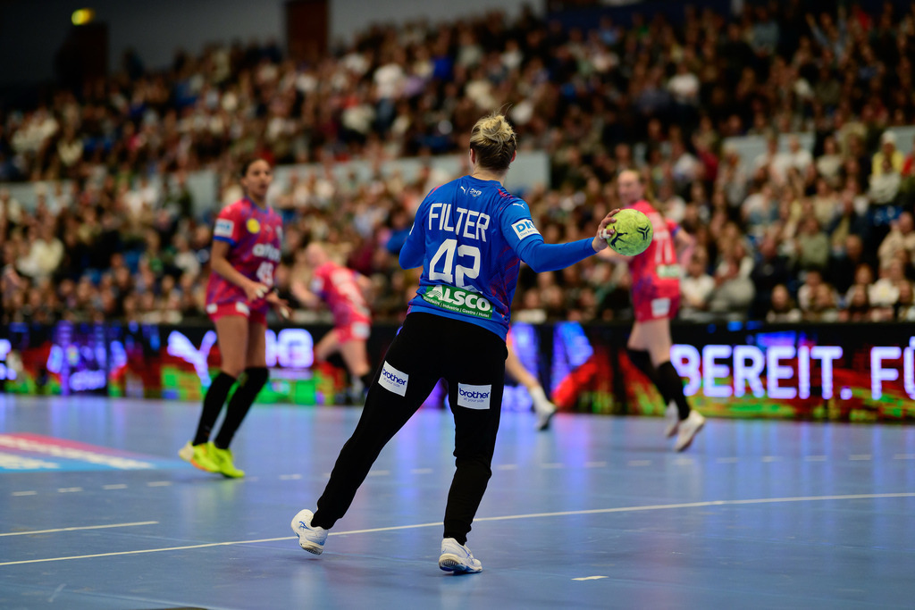 Handball I Frauen I Saison 2024-2025 I Länderspiel I Deutschland - Dänemark | Der Sportfotograf. - Realisiert mit Pictrs.com