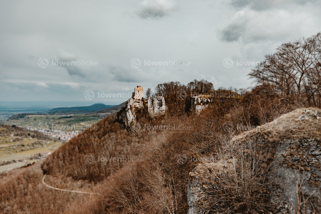 Ruine Reussenstein im Winter | löwenblicke | shop