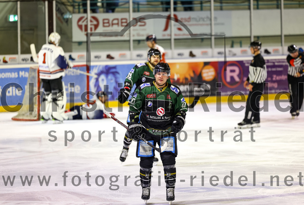 2022-10-23_030_TSV_Erding_gegen_ESC_Kempten | Erding, Deutschland, 23.10.2022:
Eishockey, Bayernliga 2022 / 2023, 7. Spieltag, TSV Erding gegen ESC Kempten, Endergebnis: 

Foto: Christian Riedel / fotografie-riedel.net