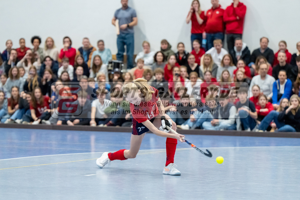 HK_20250223_103283 | Deutsche Meisterschaft wU14 Finale und Ehrungen am 23.2.2025 Düsseldorfer HC, Düsseldorf