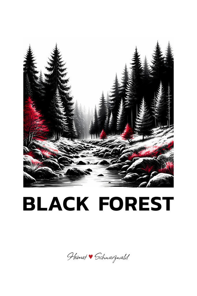 RED-BLACK-FOREST_Motiv-16 | Bilder-Onlineshop für Heimatbilder vom Schwarzwald und Oberrhein. Galeriebilder auf Acrylglas, Alu-Dibond, Leinwand und Poster online bestellen. Der Schwarzwald als Wandbild für Ihr Zuhause! | Art, Kunst, Wandbilder, Black Forest, Deko - Realisiert mit Pictrs.com