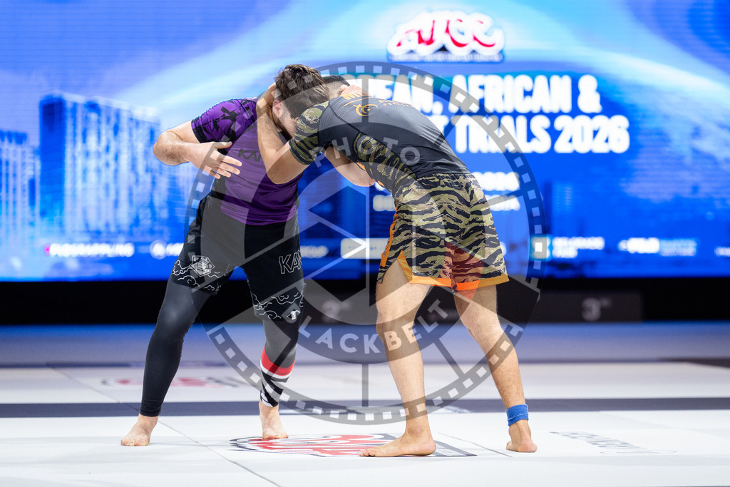 20260215PBB0517 | Fighters compete during the ADCC European Trials competition day 2 in Belgrade, Serbia, on February 15, 2026.