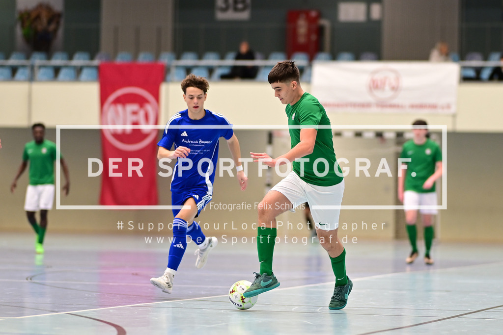 Futsal I Junioren I Saison 2024-2025 I NORDFV Regionalmeisterschaft I 080756 | Der Sportfotograf. - Realisiert mit Pictrs.com