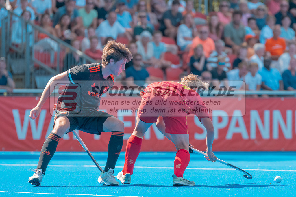 HK_20230711_101289 | Euro Hockey MU18 Spain vs Netherlands Championship Girls &amp; Boys am 11.7.2023 CHTC , Krefeld ,
