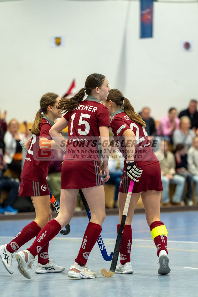 HK_20250223_102970 | Deutsche Meisterschaft wU14 Spiel um Platz 3  am 23.2.2025 Düsseldorfer HC, Düsseldorf
