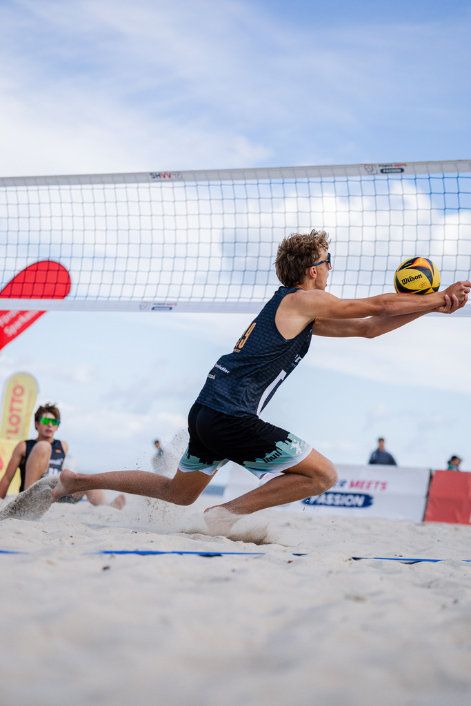 Beachvolleyball I Saison 2026 I Deutsche Meisterschaft U19 I 1. Tag | Jasper Lorenz Fotografie - Realisiert mit Pictrs.com