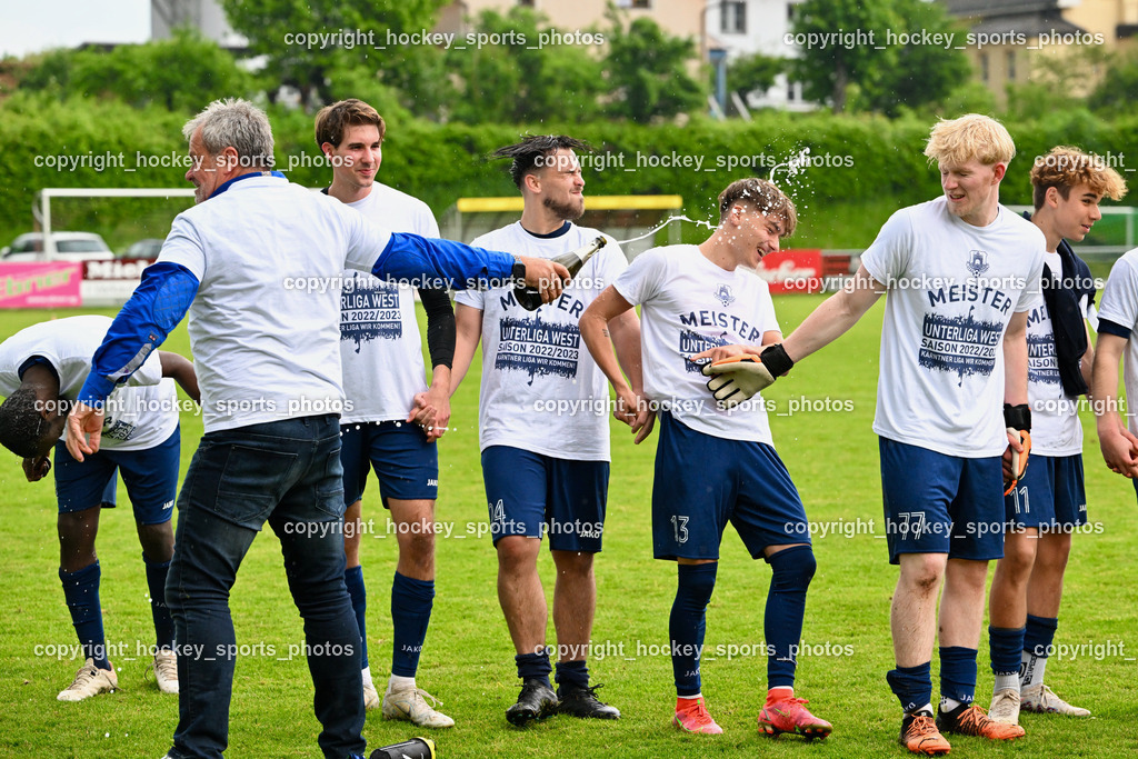 ATUS Velden Meisterfeier 2023 20.5.2023 | Sekt Dusche, #77 David Male