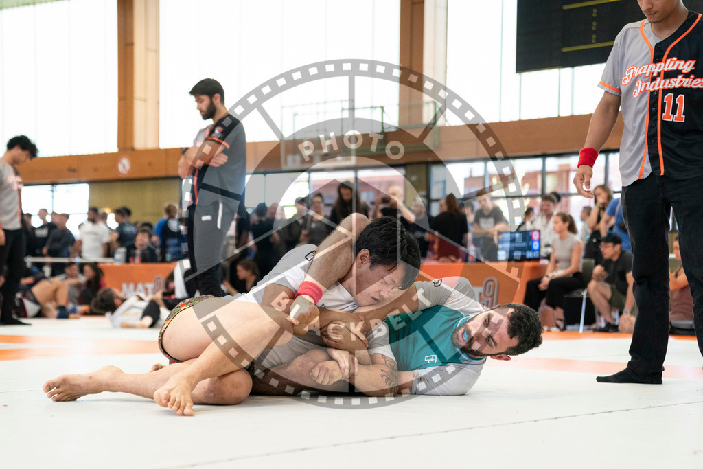 20230624PBB_2381 | Athletes compete during the Grappling Industries BJJ Competition in the Siemensstadt sport club in Berlin, Germany, on June 24, 2023.